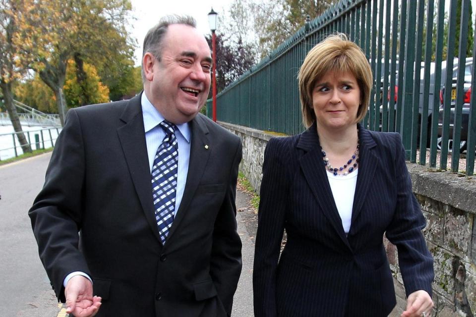 The SNP government of Alex Salmond and Nicola Sturgeon was opposed to the idea (PA Wire)