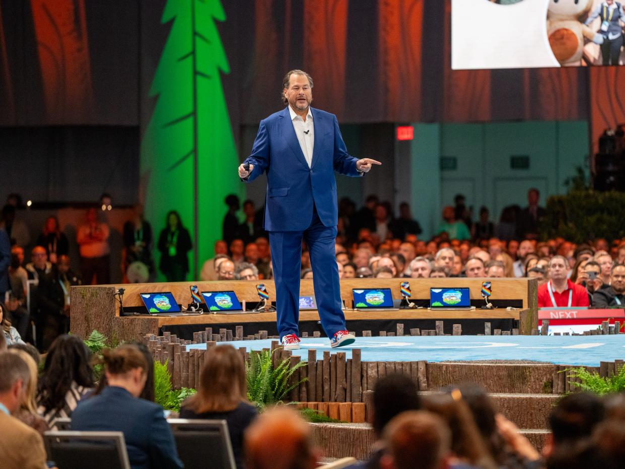 Salesforce Marc Benioff Dreamforce