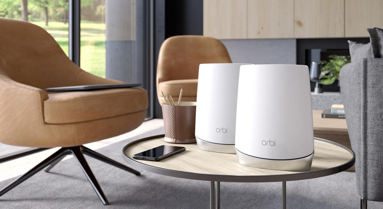 Losing wi-fi signal is one of many people's pet peeves, especially when working home.  But there are a range of solutions to help.  (Orbi)