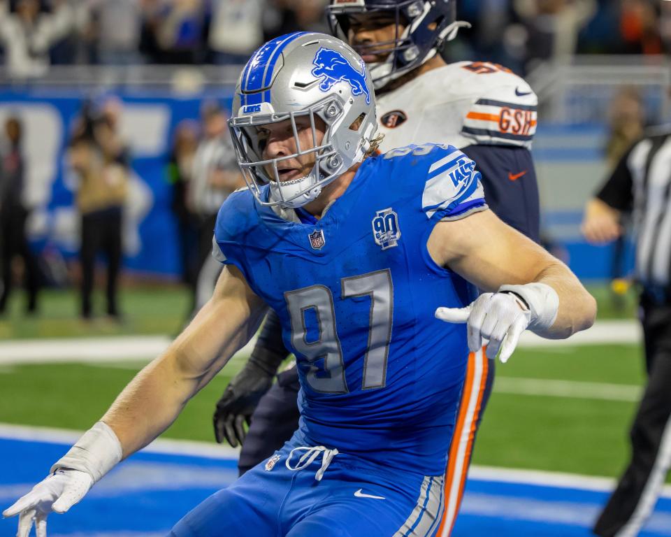 Aidan Hutchinson and the Detroit Lions head into their annual Thanksgiving Day game with the franchise's best start since 1962. The Lions and Packers are scheduled to kick off at 12:30 p.m. today.