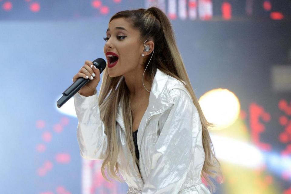 Ariana Grande finished her show minutes before the blast (Ryan Phillips/PA Wire)