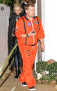 <p>The late-night host is always playing dress-up for his show, but kept things relatively simple for Hudson’s Halloween shindig in his space suit. (Photo: AKM-GSI) </p>