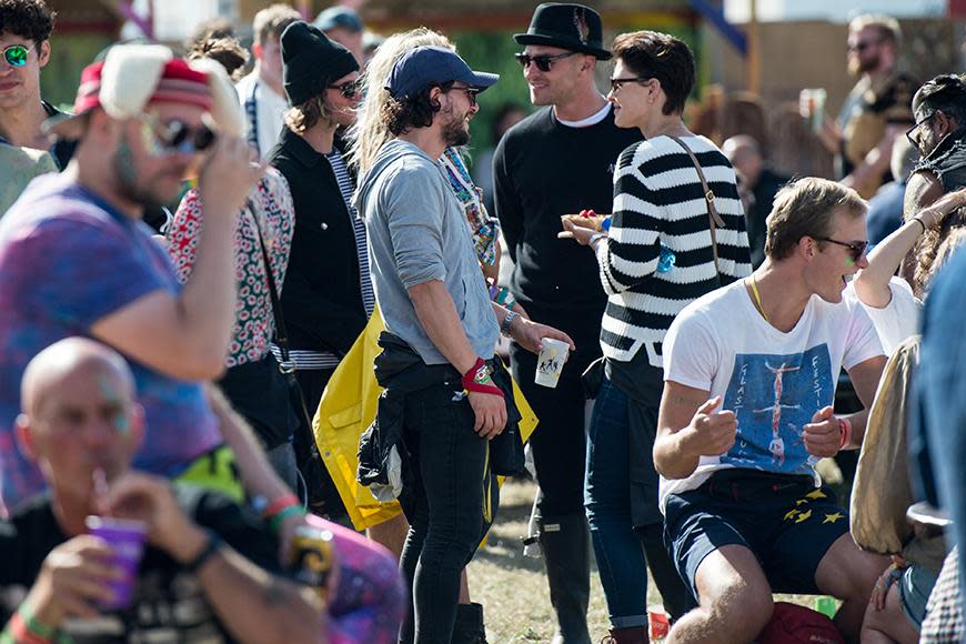 Celebs hit Glastonbury