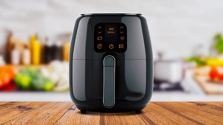 air fryer on counter