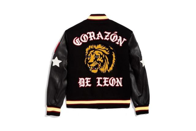 Awake NY Corazon Varsity Leather Jacket