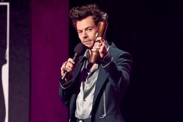 Dave J Hogan/Getty Harry Styles at the 2023 Brit Awards