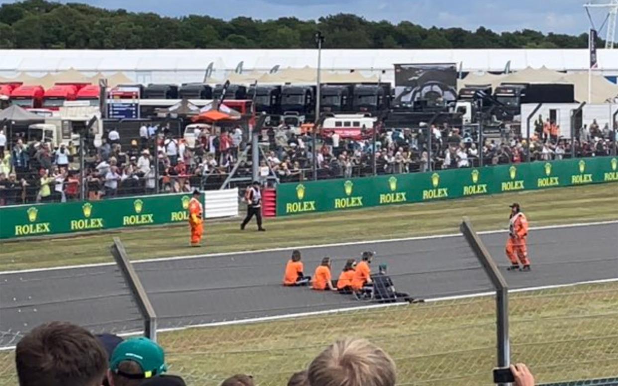 Just Stop Oil protesters spared jail over Silverstone track invasion