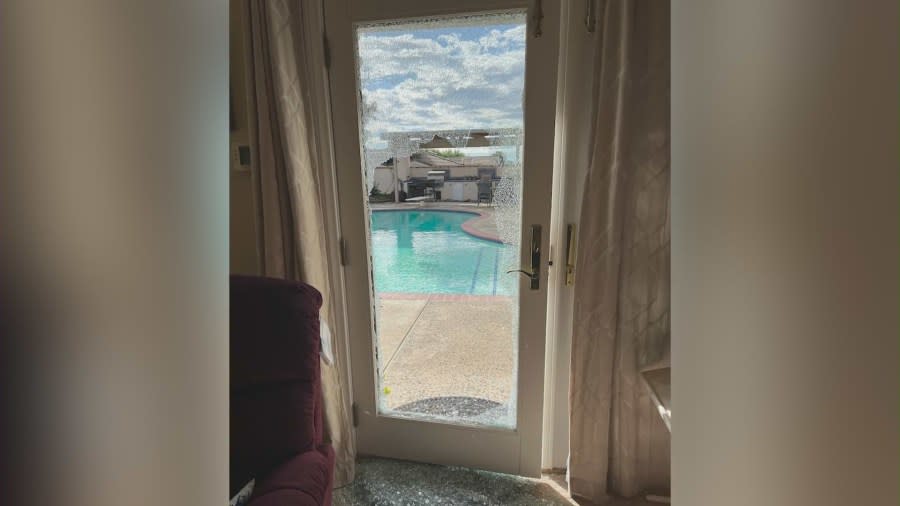 Thieves shattered a glass door and ransacked a Redlands home after the homeowner left for the evening on Feb. 3, 2024.