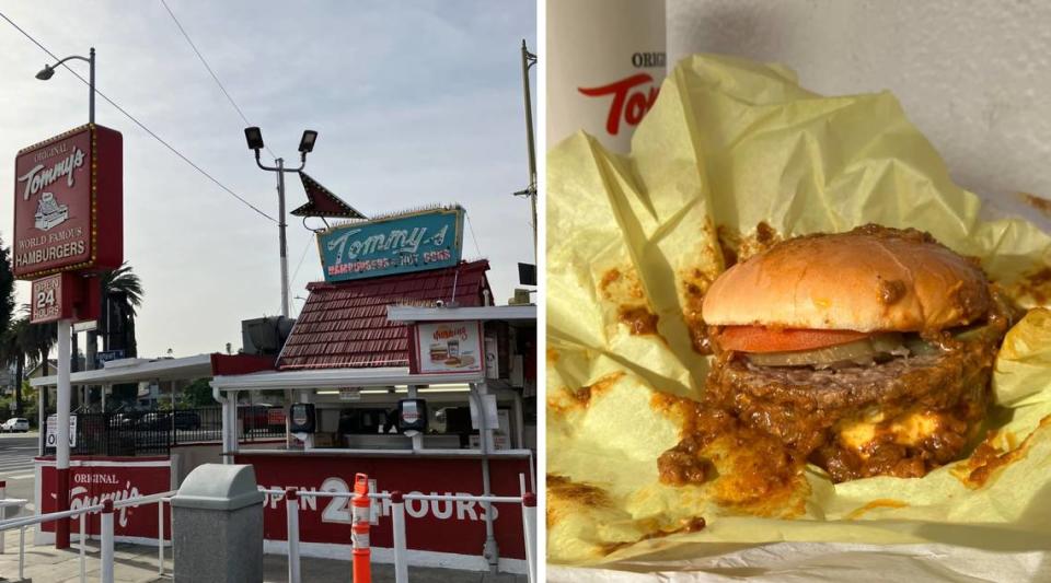 Original Tommy’s Hamburgers was an L.A. favorite of Chiefs coach Andy Reid. The double cheeseburger with chili remains especially enticing.