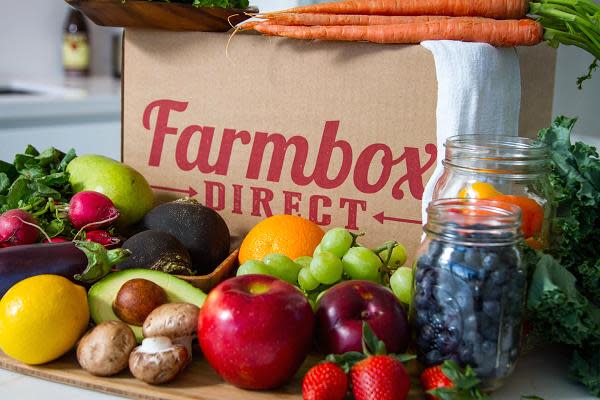 Farmbox Direct produce.