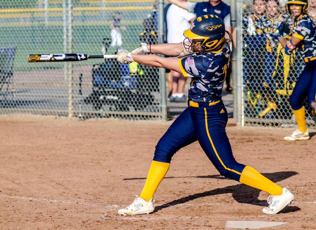 Gaylord's Jayden Jones was named Miss Softball for position players in 2024 by the Michigan High School Softball Coaches Association.