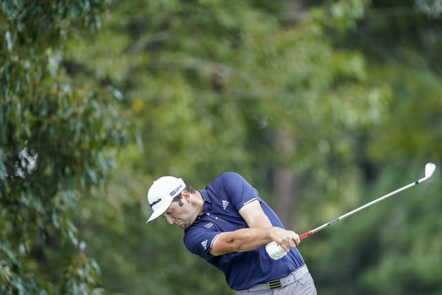 Jon Rahm saw his round unravel on the back nine