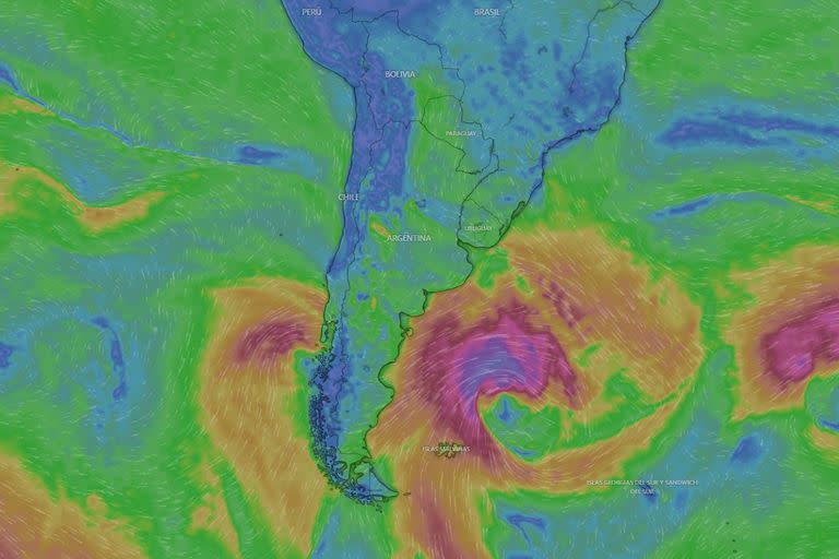 Las bajas temperaturas ya están presentes en la Patagonia y avanzan hacia el centro del país