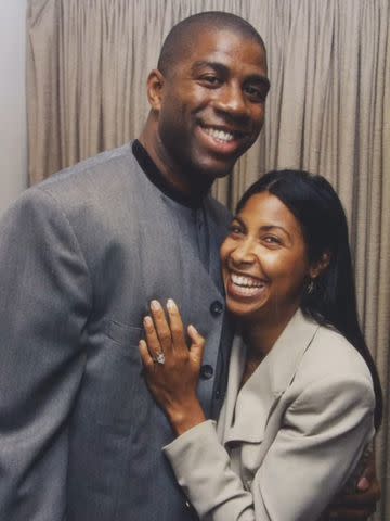 <p>Magic Johnson/Instagram</p> Magic Johnson Shares Tribute to Wife Cookie on 32nd Anniversary