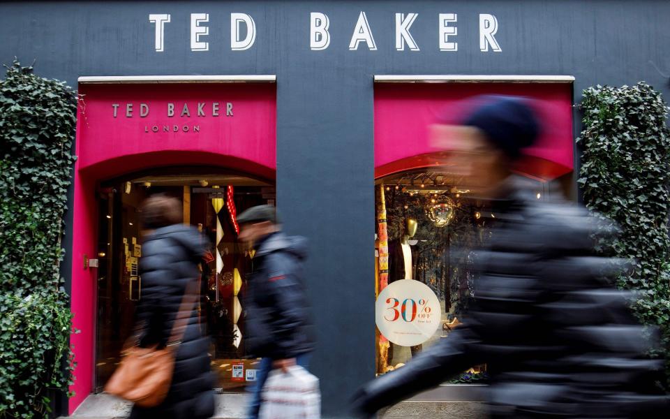 Ted Baker sales retail omicron - Tolga Akmen / AFP