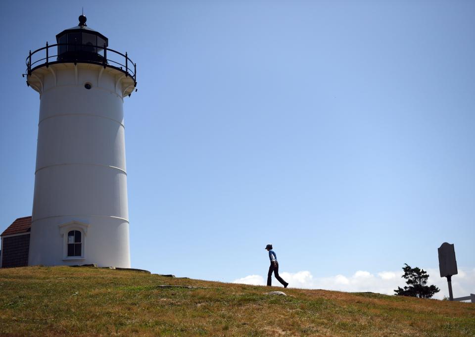 Nobska Point Light sits on a hill overlooking Vineyard Sound in Woods Hole in Falmouth. The federal government is making Nobska Point Light available  to either local nonprofits or to government entities. The town and the Friends of Nobska Light, an organization dedicated to restoring the lighthouse, have each submitted a letter of interest.