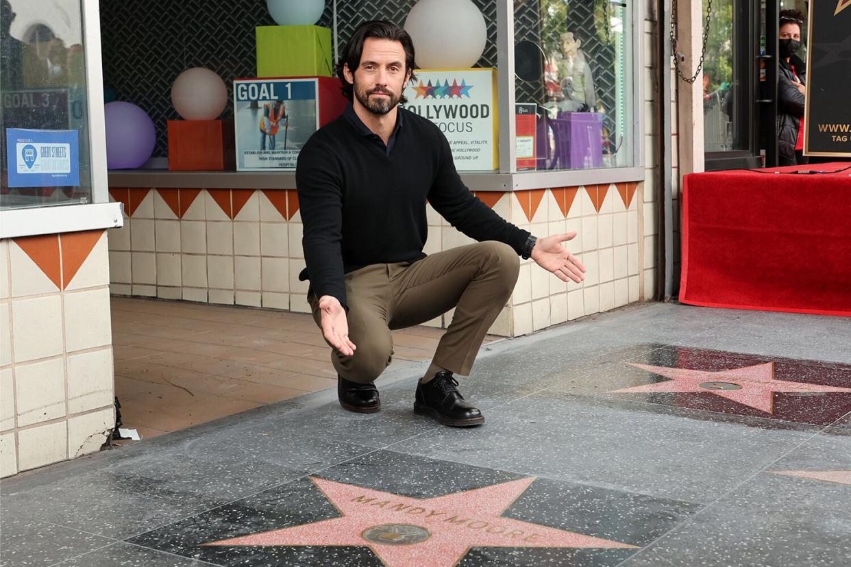 Milo Ventimiglia Gets star on walk of fame