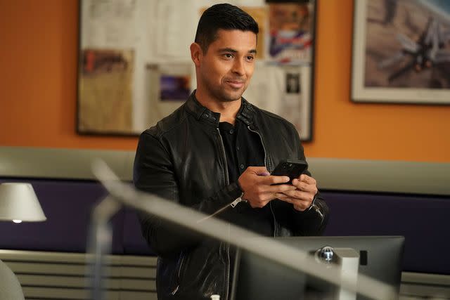 Sonja Flemming/CBS via Getty Wilmer Valderrama on 'NCIS'