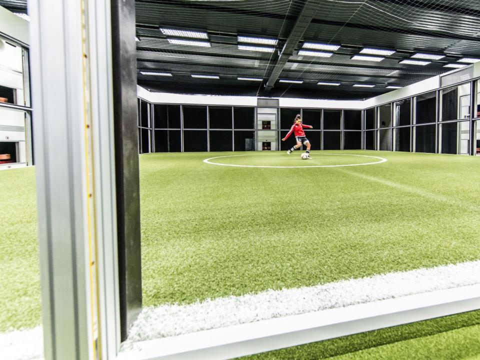 'The Footbonaut', Hoffenheim's state of the art training system (Getty)