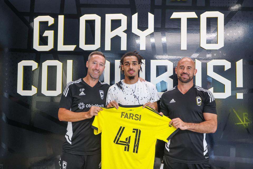 Left to right: Caleb Porter, Mo Farsi, Laurent Courtois.