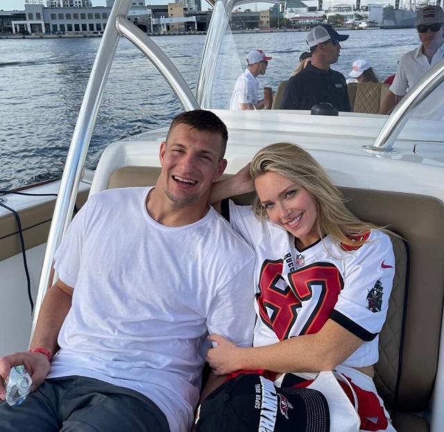 Rob Gronkowski reveals romantic Valentine's Day plans with Camille Kostek