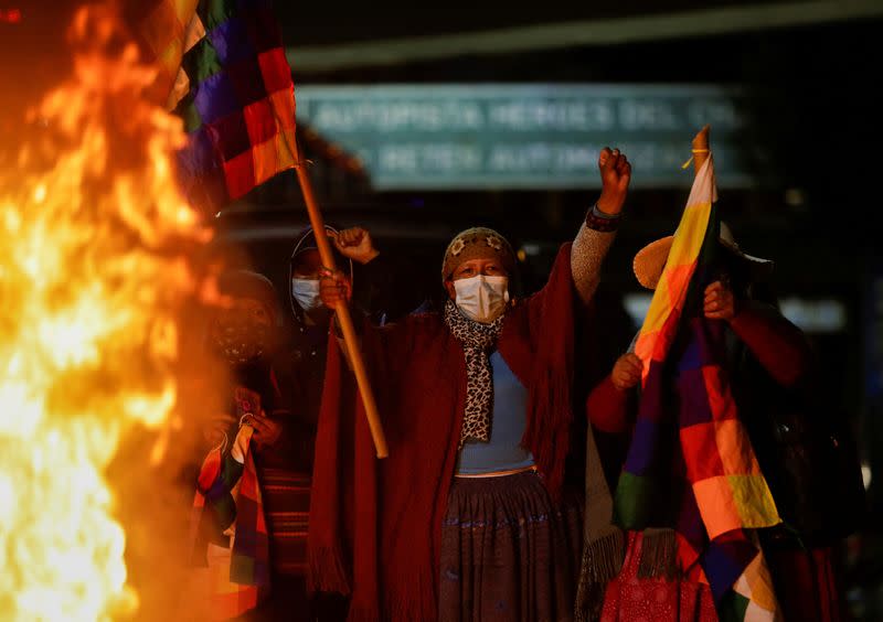 Bolivian police detain opposition governor Luis Fernando Camacho