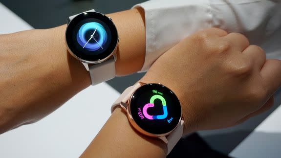 Samsung finally has a watch that looks good on small wrists.