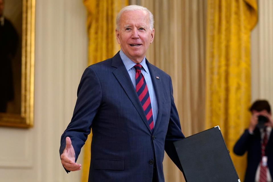 US President Joe Biden (AP)