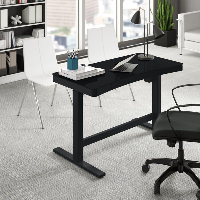 The standing desk you've been meaning to get forever—$150 off. (Photo: Wayfair)