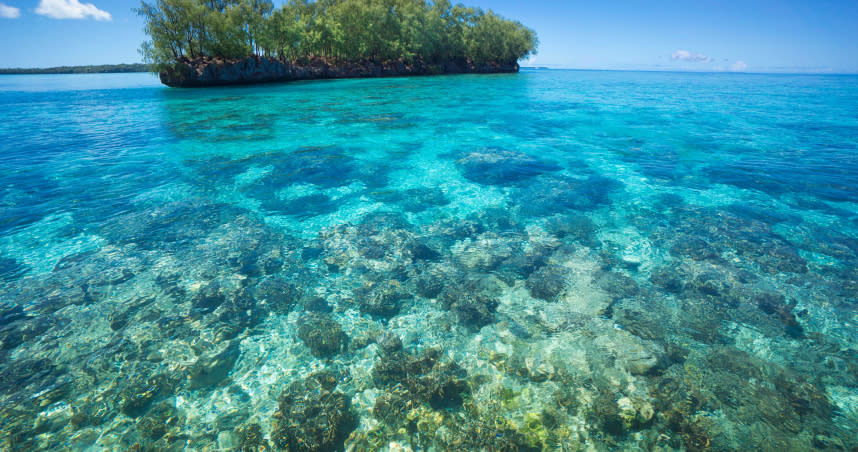 太平洋島嶼國家帛琉有著優美的海洋風光。（圖／達志／美聯社）