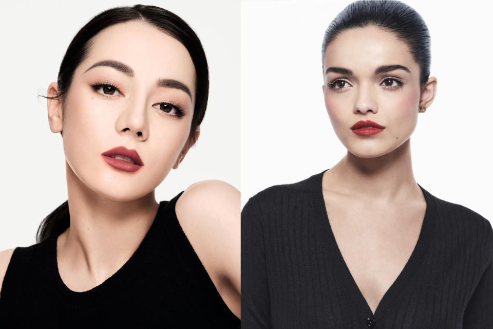 Rachel Zegler and Dilraba Dilmurat, Dior fashion and beauty ambassadors.