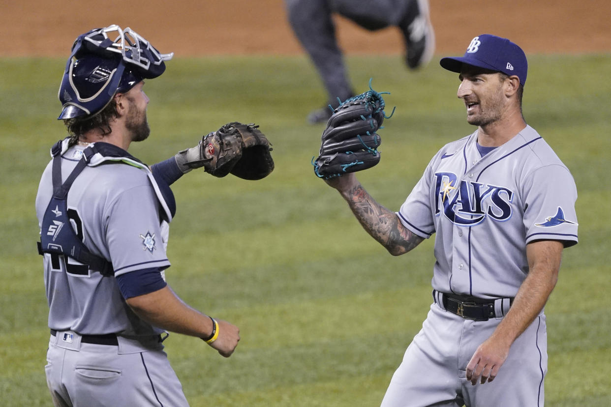 The Rays have to be happy the Yankees didn't make any major moves.(Photo by Eric Espada/Getty Images)