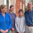 <p>The Earl and Countess of Wessex and their two children shared a video on the Royal Family Instagram account of them clapping the NHS.</p><p>‘We are enormously thankful for the expertise and commitment of our scientists, medical practitioners and emergency and public services,’ the caption of the video reads on behalf of The Queen.</p><p><a href="https://www.instagram.com/p/B-Nb4PqH0il/?utm_source=ig_web_copy_link" rel="nofollow noopener" target="_blank" data-ylk="slk:See the original post on Instagram;elm:context_link;itc:0;sec:content-canvas" class="link ">See the original post on Instagram</a></p>