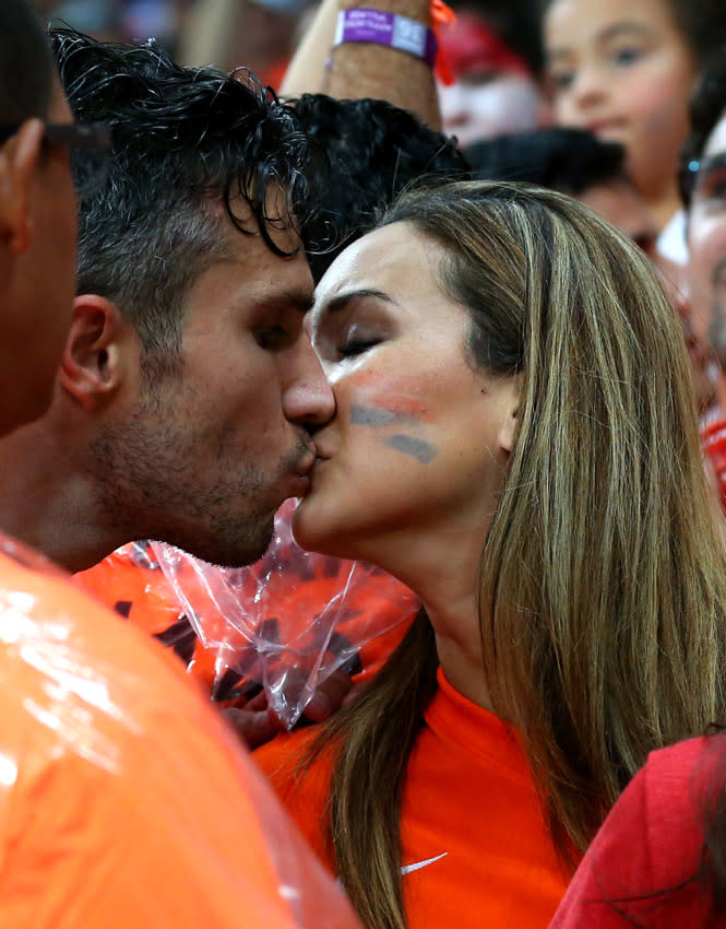 Los 10 besos de leyenda de la historia del Mundial