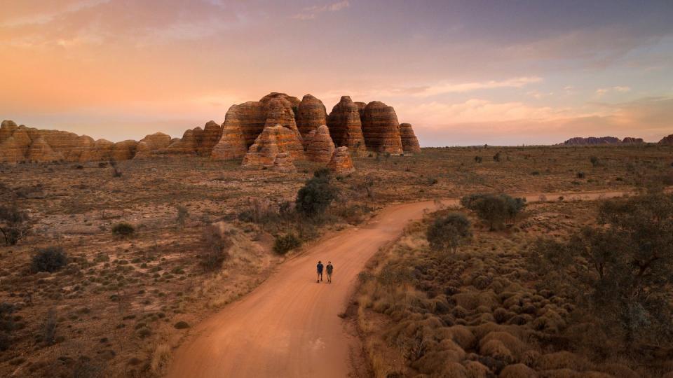 bungle bungle range in purnululu national park the kimberley region western australia