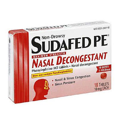 OTC decongestant