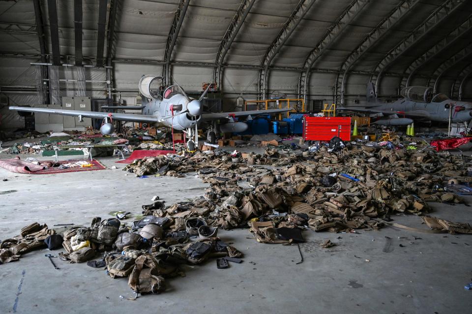 Afghan Air Force A-29 attack aircraft