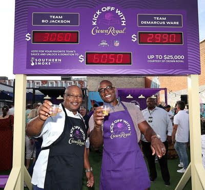 Crown Royal Kicks Off The National Football League Season By Giving Back To  The Champions Of Game Day