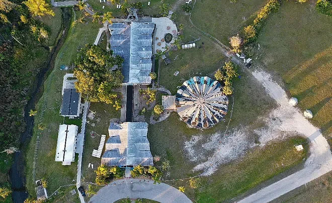 Three buildings at Warm Mineral Springs are listed on the National Register of Historic Places.