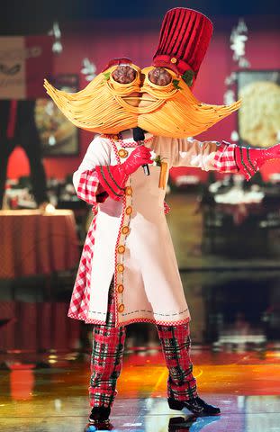 <p>Michael Becker / FOX</p> Spaghetti and Meatballs on 'The Masked Singer'