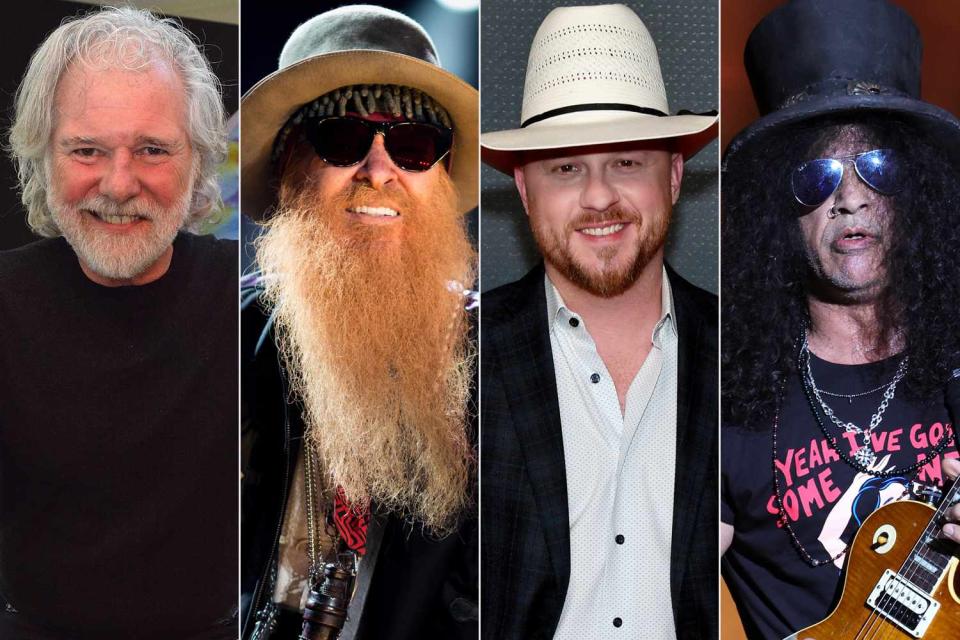 Getty (4) Chuck Leavell, Billy Gibbons, Cody Johnson and Slash
