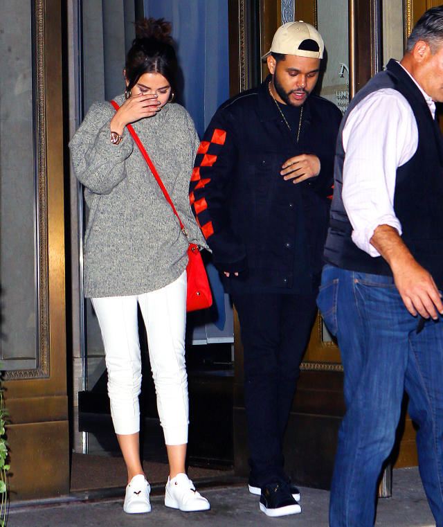 Selena Gomez & The Weeknd Hold Hands During Shopping Trip In NYC