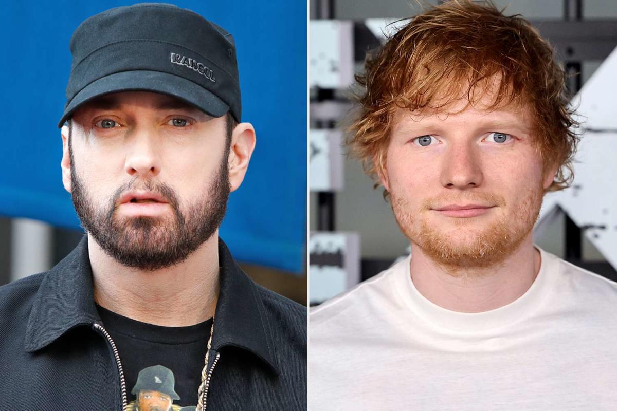 Eminem Joins Ed Sheeran Onstage in Detroit for Surprise Duets of 'Lose