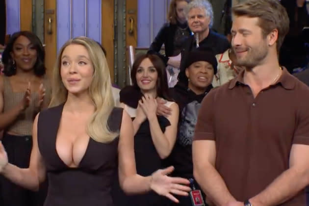 Saturday Night Live host Sydney Sweeney launched a culture war about boobs when she wore this revealing dress on the show.