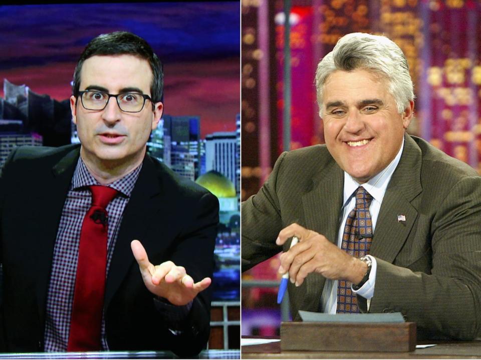 John Oliver is (almost) right about Jay Leno and the shouty liberal Twitterati