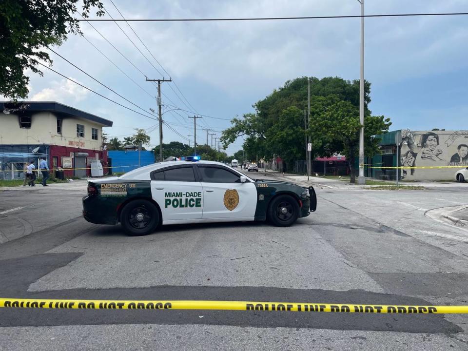 Three men were injured in a shooting in Model City on Tuesday, Sept. 19, 2023, according to the Miami-Dade Police Department.