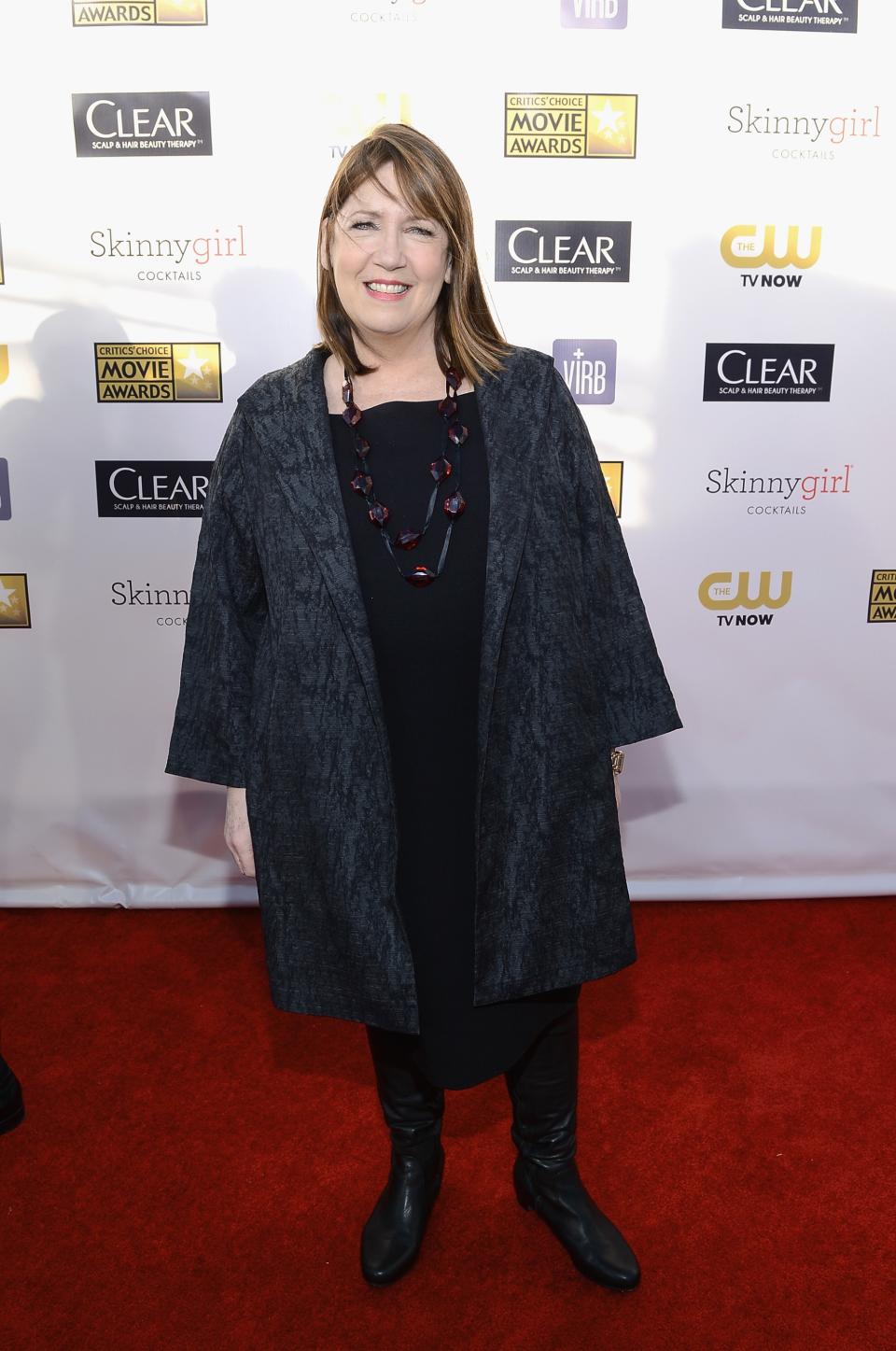 SANTA MONICA, CA - JANUARY 10: Actress Ann Dowd attends the 18th Annual Critics' Choice Movie Awards held at Barker Hangar on January 10, 2013 in Santa Monica, California. (Photo by Larry Busacca/Getty Images for BFCA)