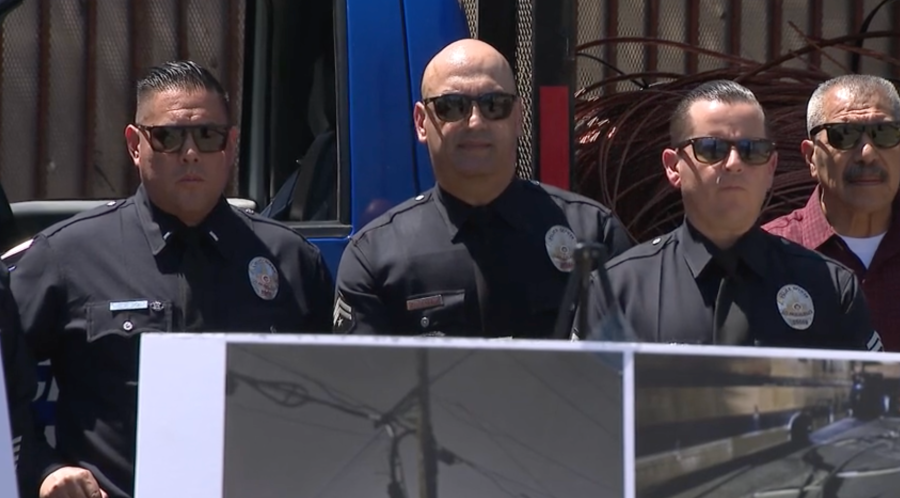 LAPD Heavy Metal Task Force raid
