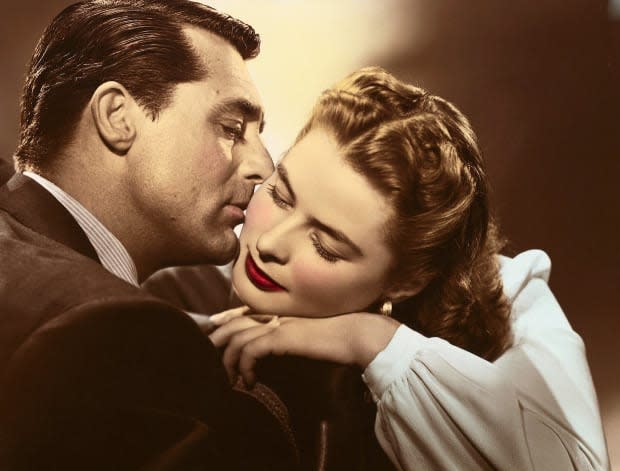 Cary Grant and Ingrid Bergman in "Notorious"<p>John Springer Collection/CORBIS/Corbis via Getty Images</p>