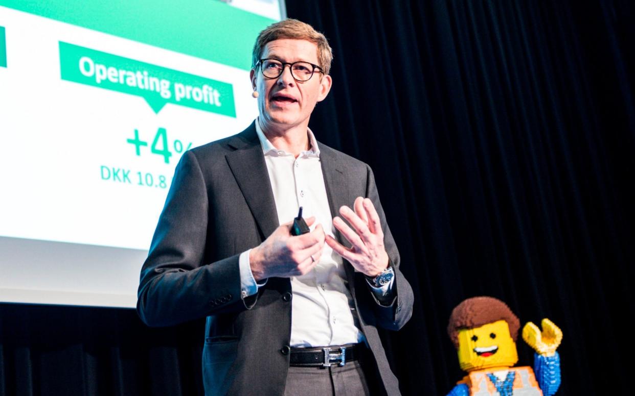 Niels B Christiansen, chief executive of Lego